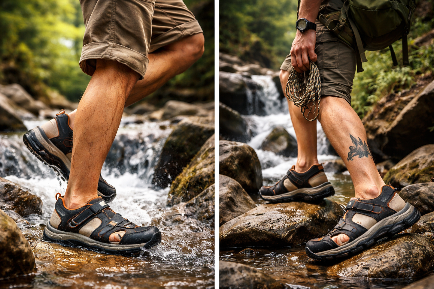 Sandália NordVik Explorer Masculina outdoor confortável e resistente