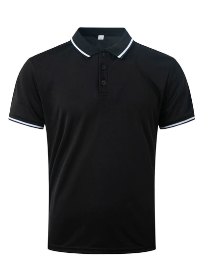 Camisa Polo Masculina Avanty Olivier Elegante Confortável Tecido Premium Respirável Casual